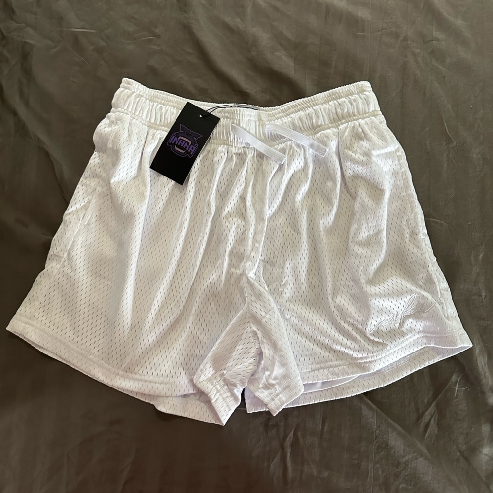 Inaka Power White Athletic Shorts
